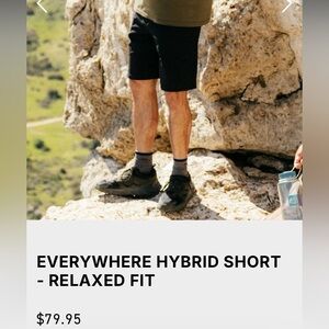686 Men’s everywhere hybrid short